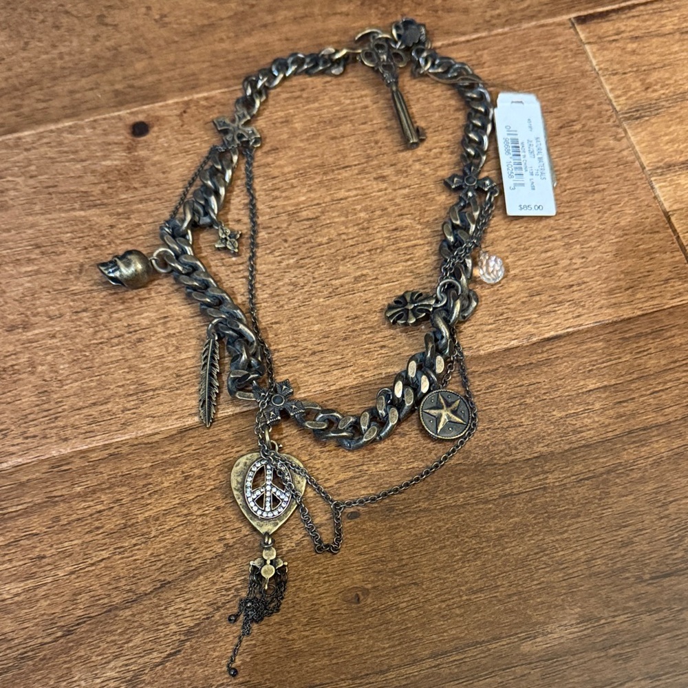 Lucky Brand Bohemian Charm Necklace. Firm Price.